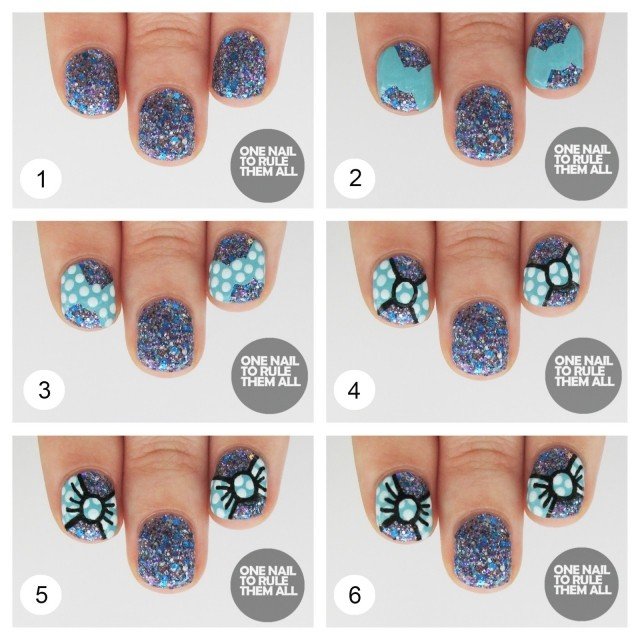 nagelmotiv-gör-det-själv-slinga-glitter-nagellack