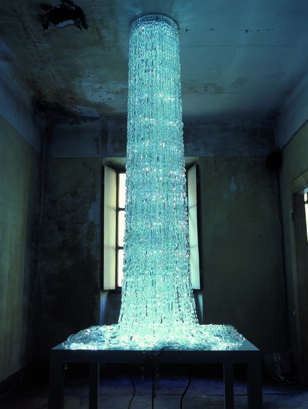 CASCADE hängande lampa kristall Vincent Van Duysen