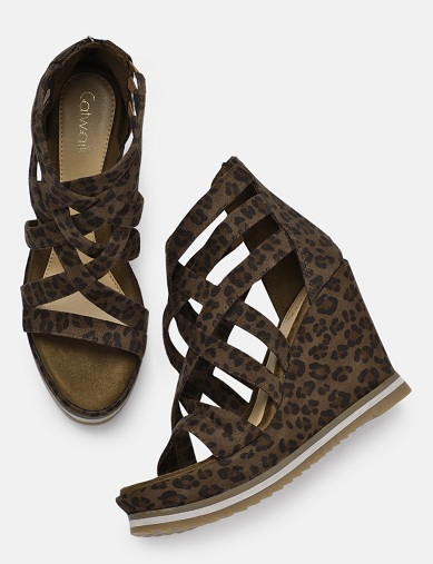Σανδάλια Leopard Print High Heel