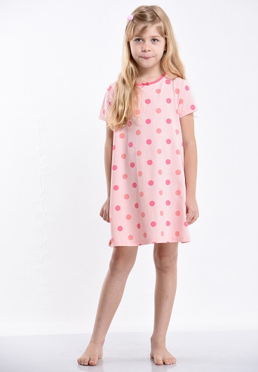 Polka Dot Nighty tytöille