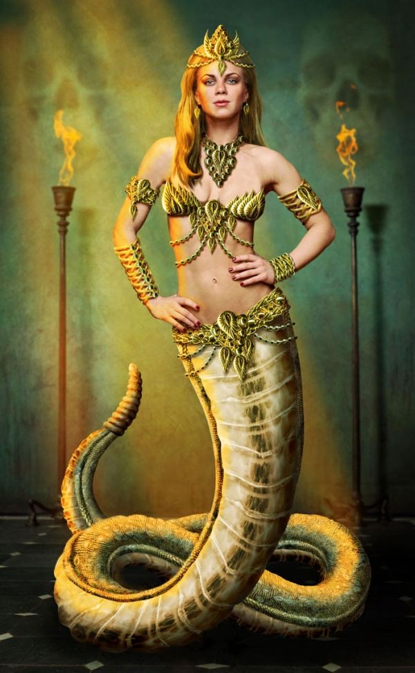 Queen Reptile Lamia Halloween Myth Costume Ideas