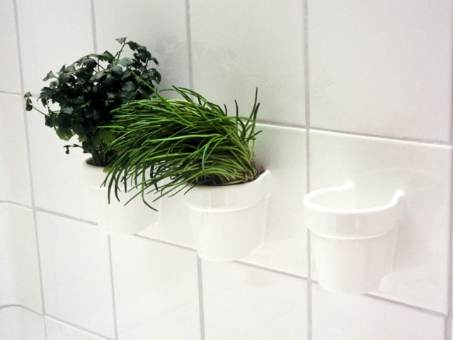 vaser i keramisk design väggmonterat badrum kök DTILE vas