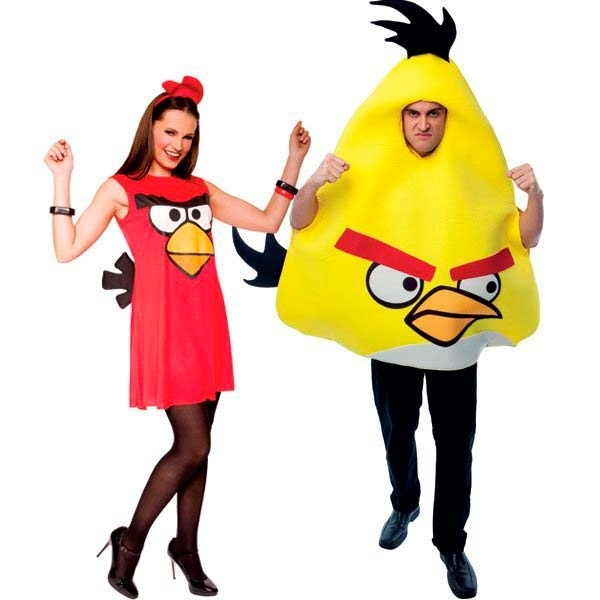 Angry Birds-Idéer Kostymer-för par-Mardi Gras Halloween kostymer tillbehör