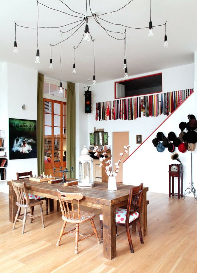 Möbler vägg design dekoration idéer original kreativ