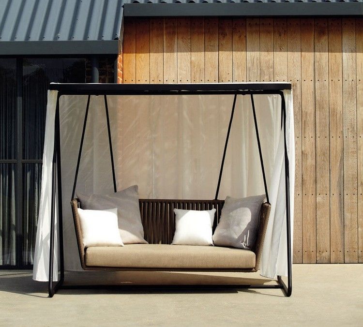 Trädgårdssvängdesigner-polyester-aluminium-Rodolfo-Dordoni-BITTA