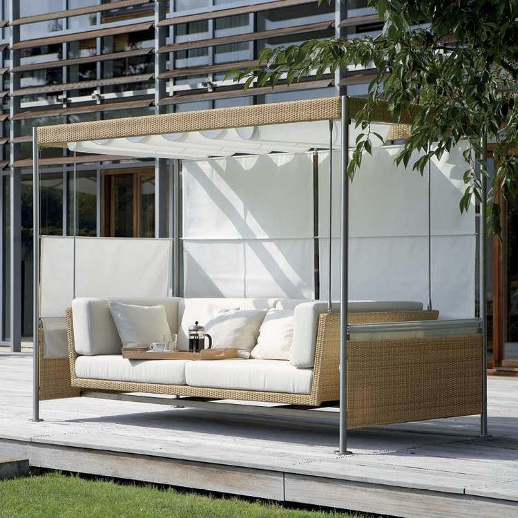 Trädgårdssvingdesigner -moderna-fläta-SVING-SÄNG-Garpa