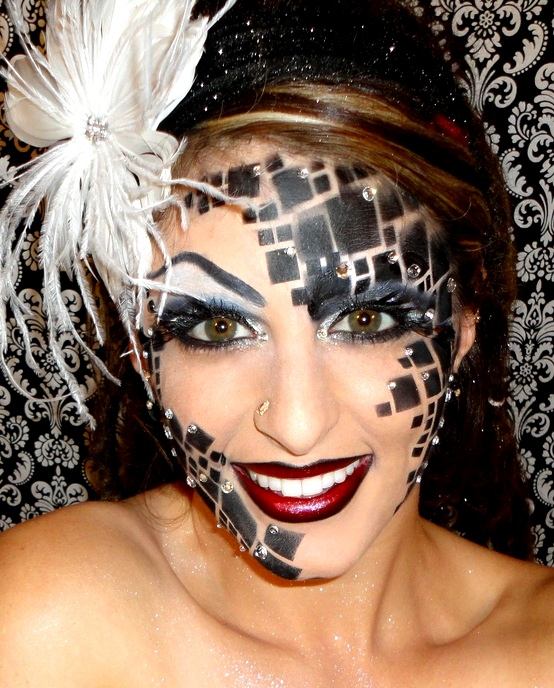 Makeup-tips för Carnival-glitterstenar