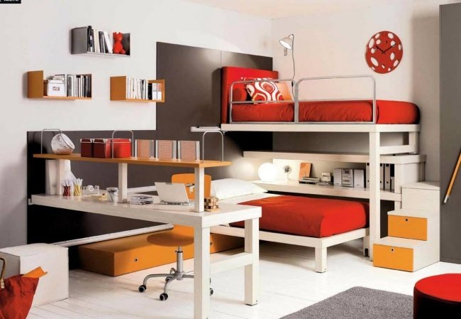 Les Contemporains-Beds koja-Tiramolla Marelli-Roche Bobois-serien