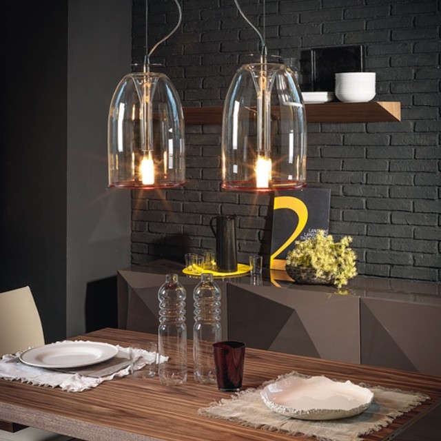Designer lampor ljuseffekter-Led ljuskälla matsal idéer