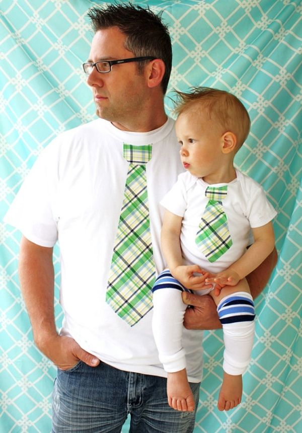 identiska-t-shirts-för-far-och-barn-charmiga-trendiga-bekväma