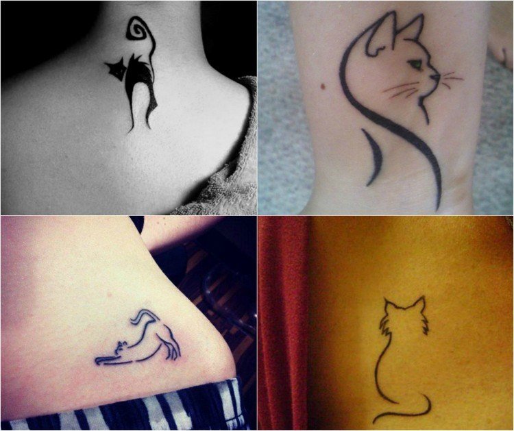 katt-tatuering-idéer-liten-diskret-hals-handled-fotled