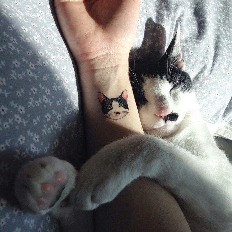 katt-tatuering-idéer-handled-svart-vit-porträtt