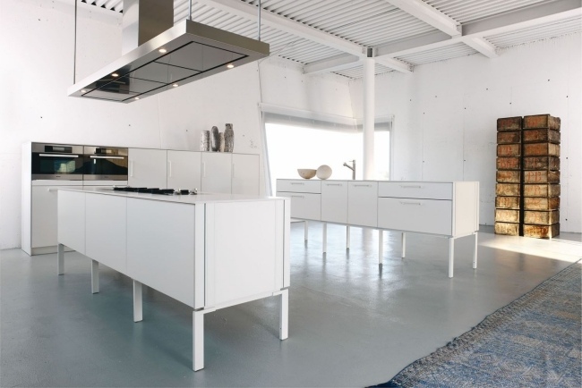 Fläktkåpa vitt-kök Design-Regula AD-klassisk Paolo-Nava Fabio Casiraghi