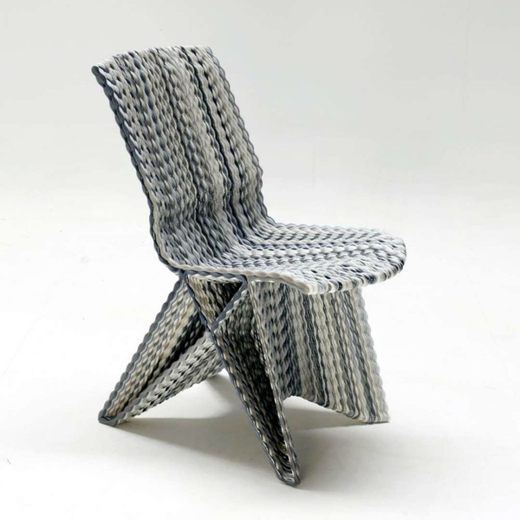 3D-tryck-möbler-design-stugl-fläta-grå