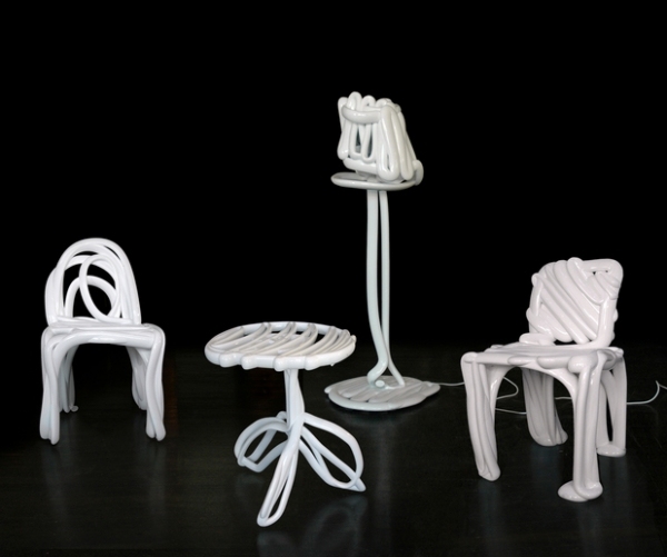 framskiss 3D -tryckta möbler sverige