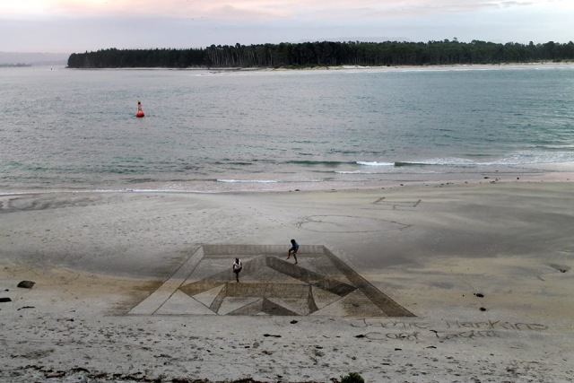 3d-geometrisk-figur-sand-målning-ben-harkins