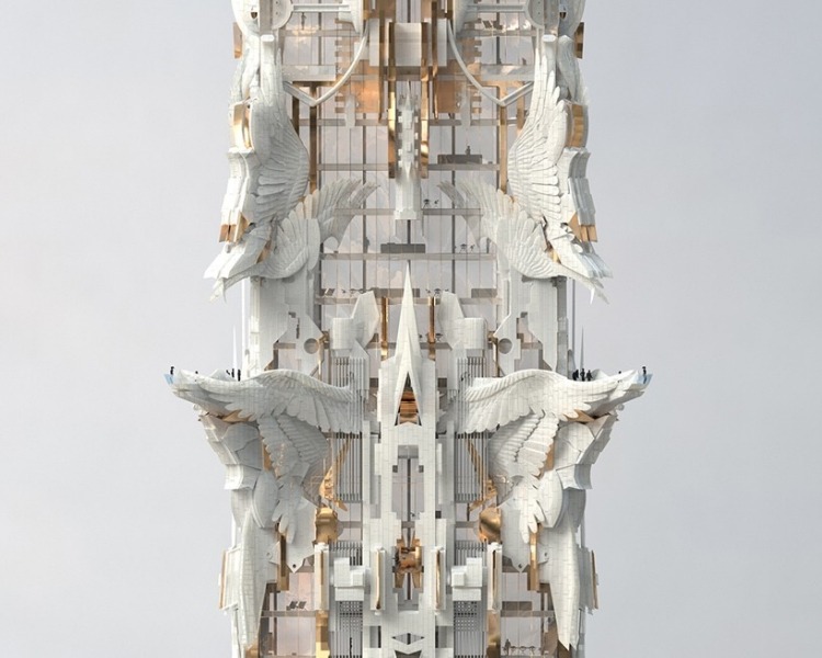 3d-visualisering-koncept-skyskrapa-detalj-skulptural-accenter-vinge