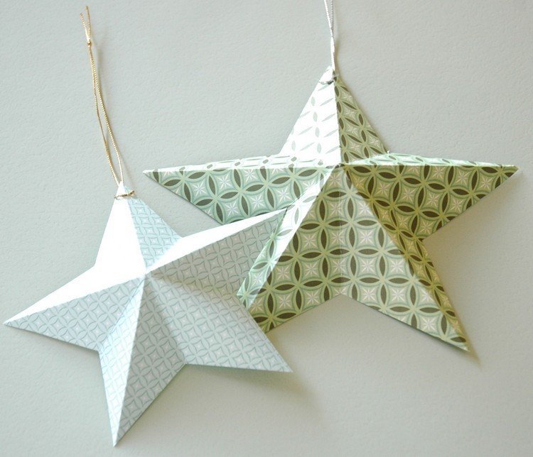 julstjärna-tinker-idéer-dekor-papper-3d-effekt