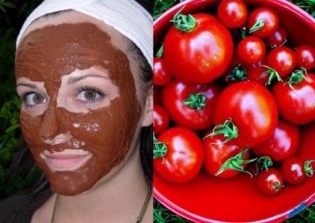 Tomaatin kasvonaamio kaikille ihotyypeille