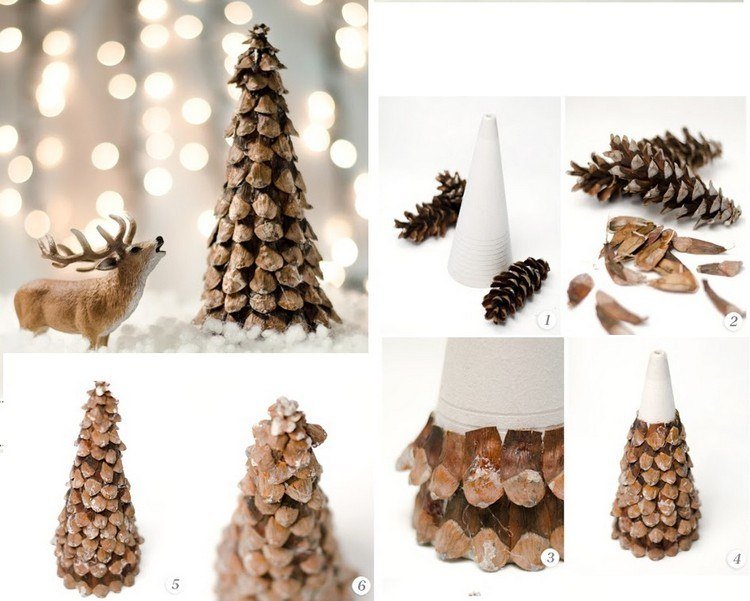 tinker-höst-barn-jul-träd-kottskjul