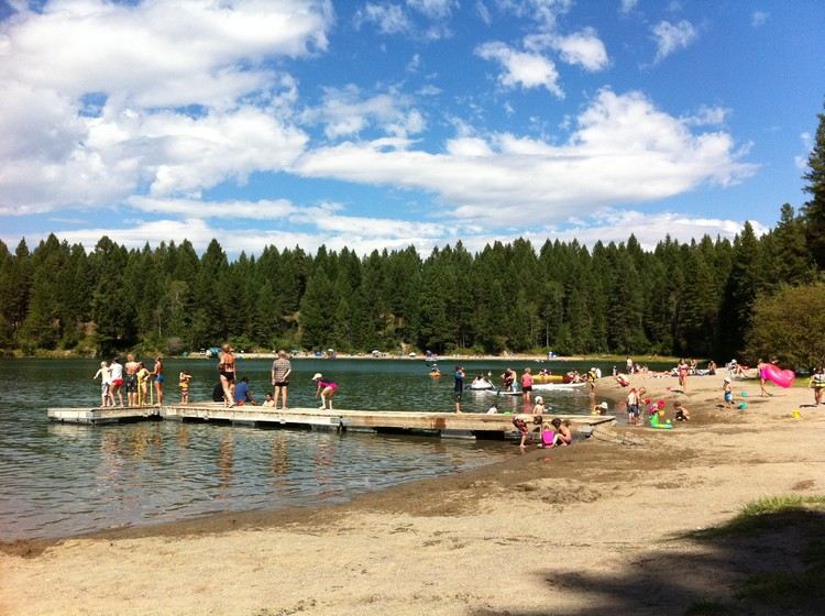 sommaraktiviteter med barn besöker lido lake