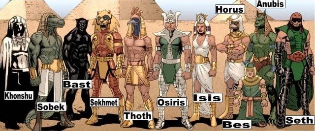 Halloween kostymer egyptiska gudar idéer komiska