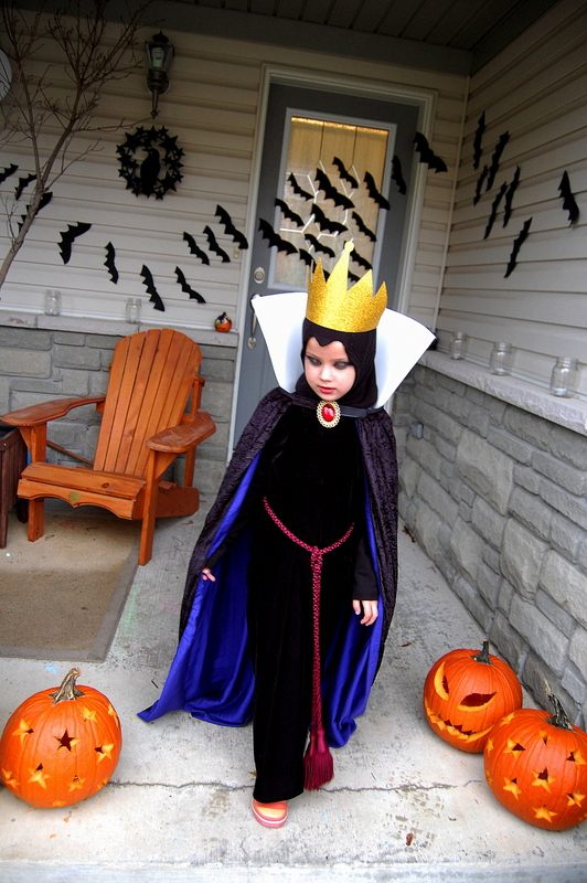 Halloween kostym barn onda drottningen snövit disney