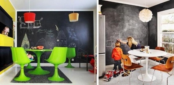 svartmålning-vägg-i-barnrummet-matrummet-gör-dina-egna-idéer