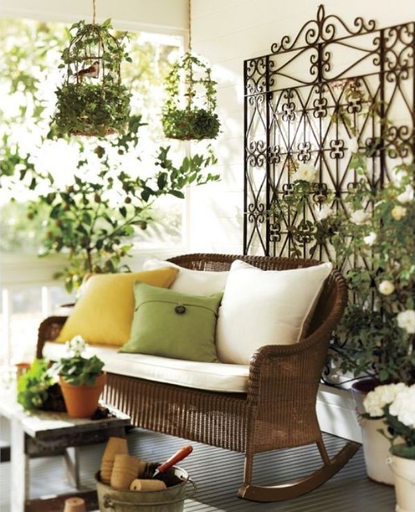 uteplats eller trädgårdsbur soffa hink tips