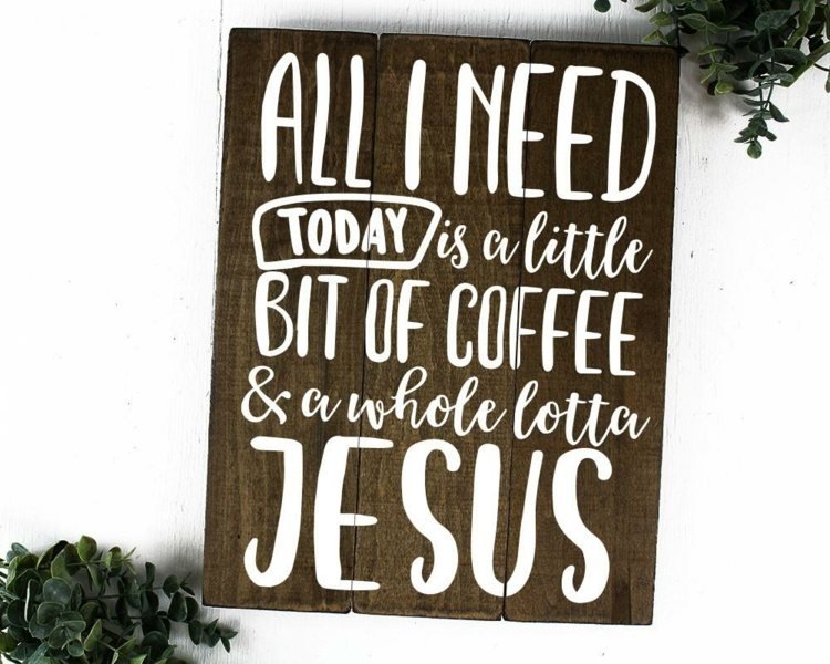roliga-säger-kaffe-jesus-sköld-säger-varje dag