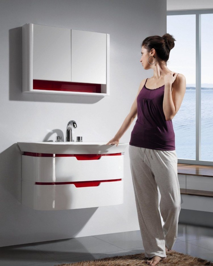 badrum-handfat-botten-skåp-modern-design-vit-röd-minimalistisk-liten