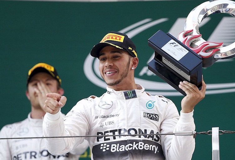 Vegan Lewis Hamilton F1 -vinnare 2017