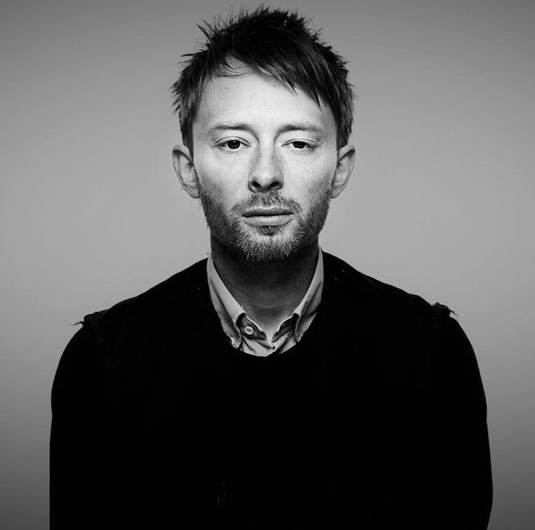 Vegansk näringsberömda människor Thom Yorke