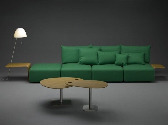 soffa design sidobord trä FLEKS Rene sulc Daria Podboj mminterier