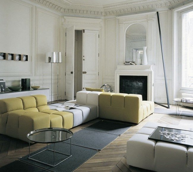 modulär soffa modern design TUFTY TIME patricia bb italia