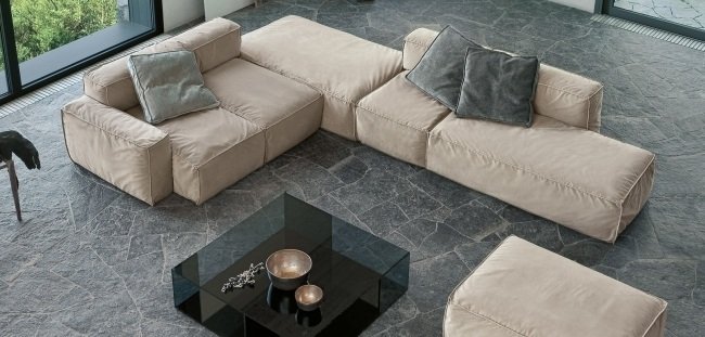 modern modulär soffa PEANUT Mauro Lipparini bonaldo