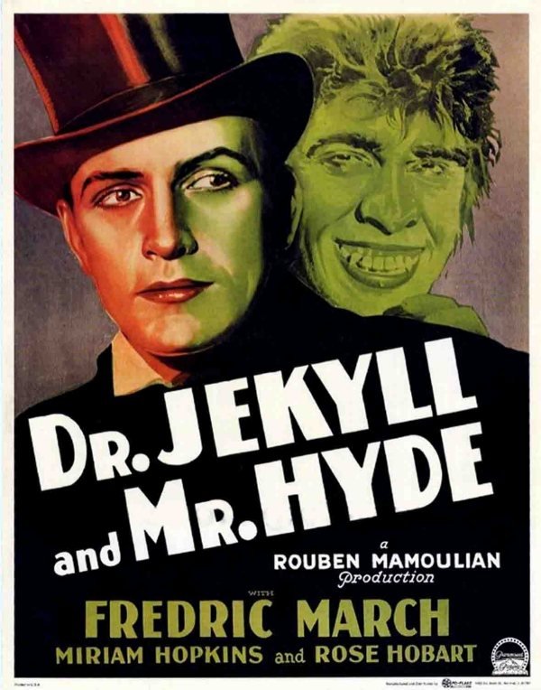 dr jekyll och mr hyde halloween -filmaffischer från skräckfilmer