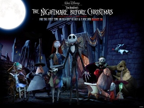 mardröm före jul halloween film affischer från skräckfilmer