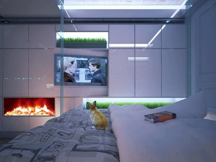 Väggbelysning-idéer-sovrum-inbyggt-i-skåp-nischer-belyst