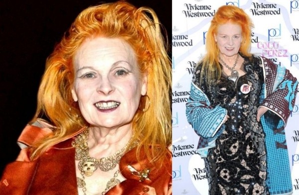 Vivienne Westwood Halloween frisyridéer-Orange hårfärg