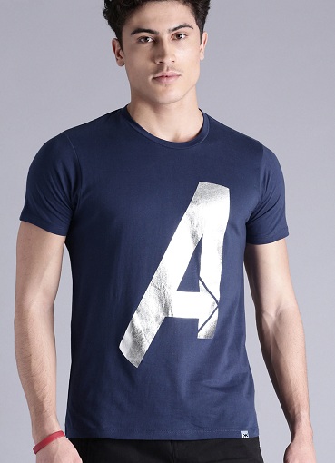 Avengers Print T -paita miehille