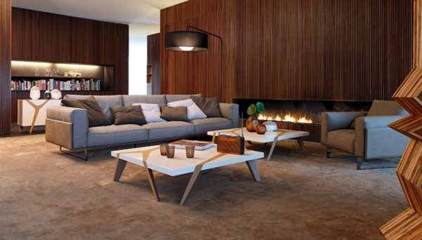 elegant vardagsrumsdesign-fokus soffa