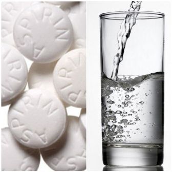 Etikka -aspiriinikasvopakkaus tylsälle iholle