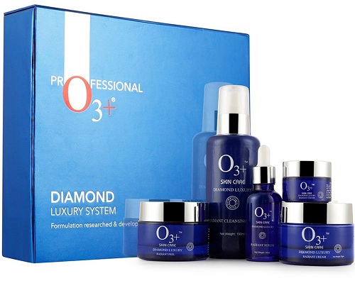 O3+ Diamond Luxury System Facial Kit για νυφικό μακιγιάζ