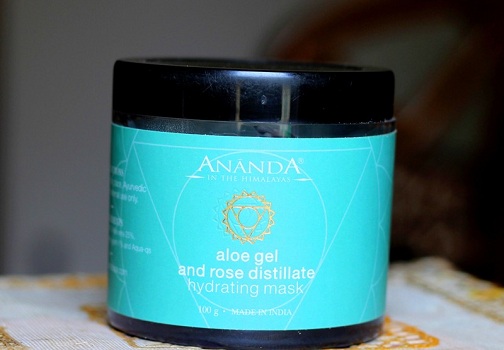 Ananda Aloe -geeli & amp; Rose Distillate kosteuttava naamio