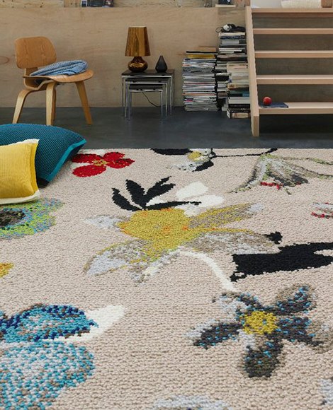 casalis beiras moderna mönster beige blommönster