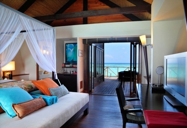 LUX Maldiverna sviter sovrum sviter en trevlig känsla av rymd