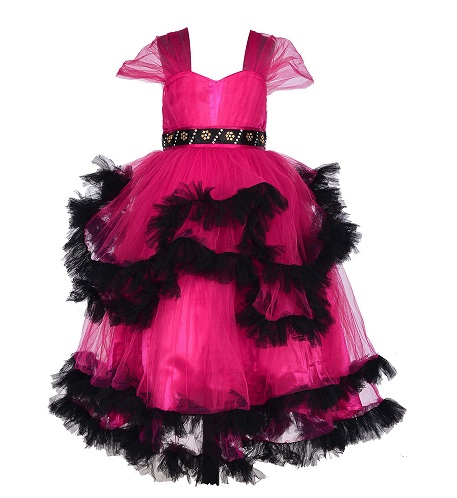 Suunnittelija Barbie Maxi -mekko 5 -vuotiaalle tytölle