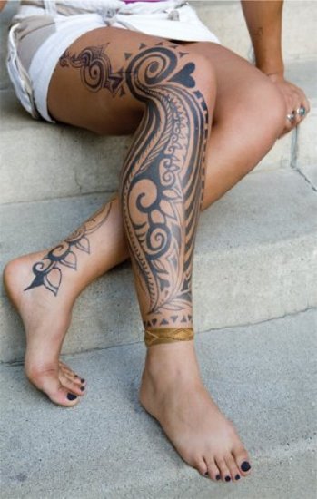Ευρύχωρα μοτίβα τατουάζ