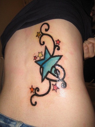 Σχέδια τατουάζ Star Tribal